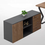Lysander · Executive Desk w/ Mobile Storage