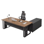 Lysander · Executive Desk w/ Mobile Storage