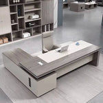 Mateo · Modern L-Shaped Executive Desk