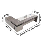 Mateo · Modern L-Shaped Executive Desk