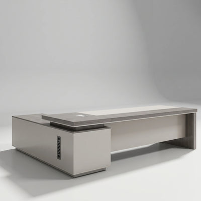 Purdue · Modern L-Shaped Executive Desk