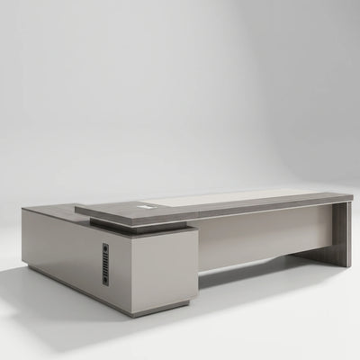 Purdue · Modern L-Shaped Executive Desk