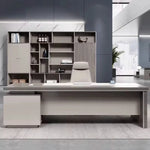 Mateo · Modern L-Shaped Executive Desk
