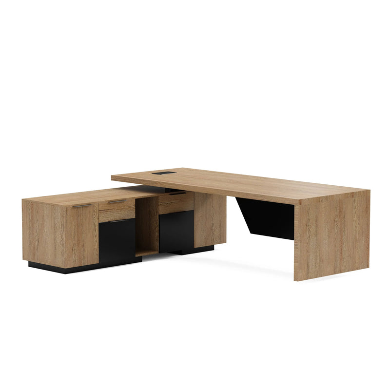 Maverick · Modern L-Shaped Executive Desk