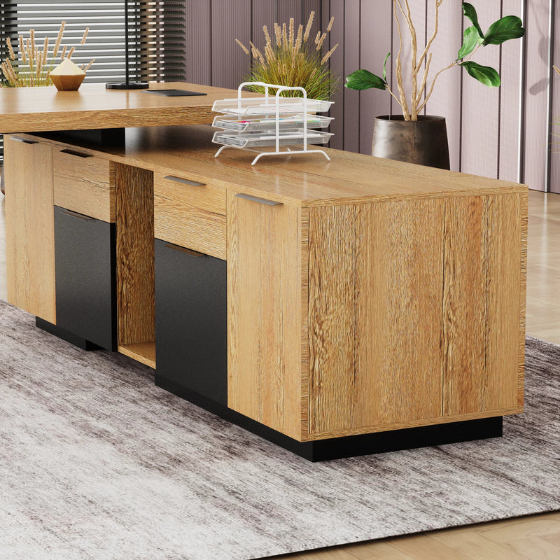 Maverick · Modern L-Shaped Executive Desk