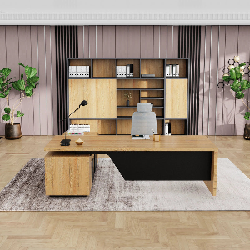 Maverick · Modern L-Shaped Executive Desk