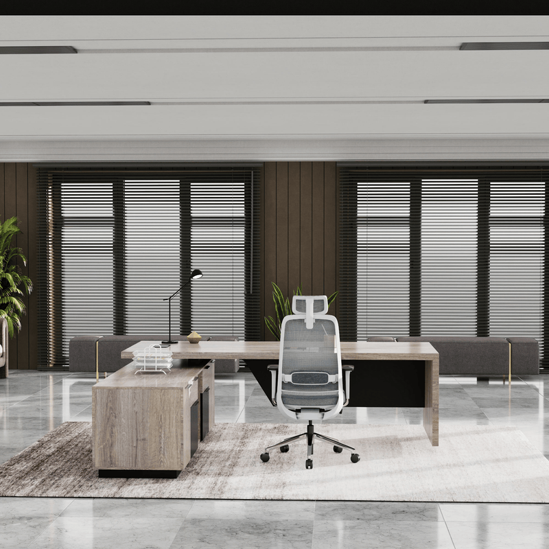 Maverick · Modern L-Shaped Executive Desk