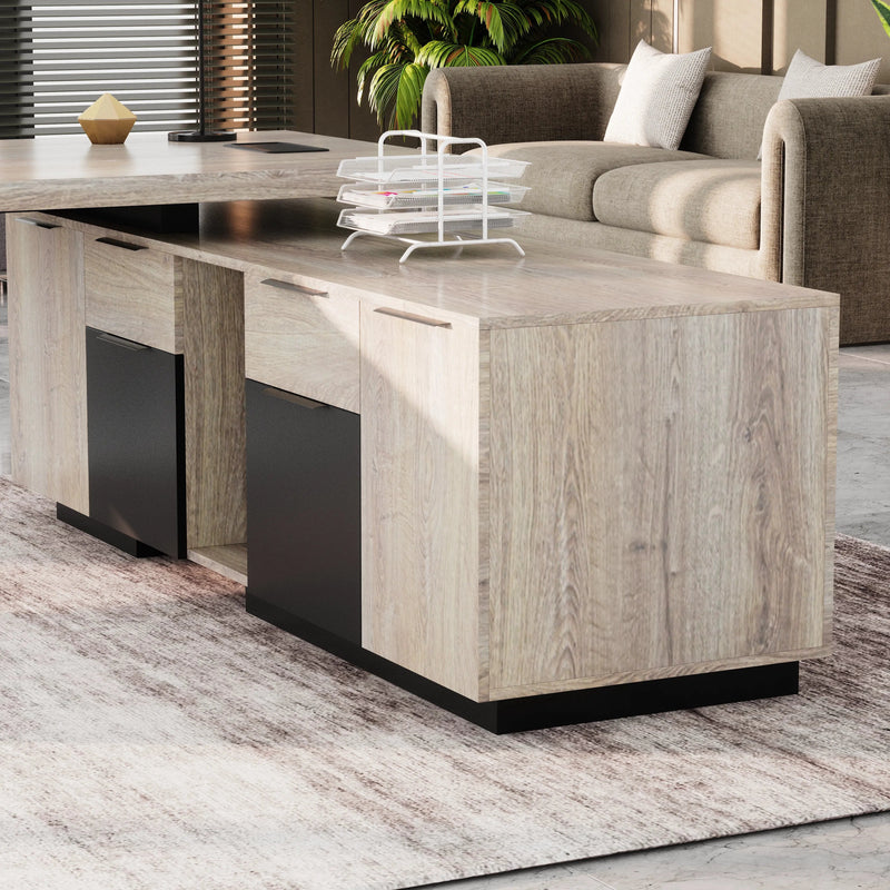 Maverick · Modern L-Shaped Executive Desk