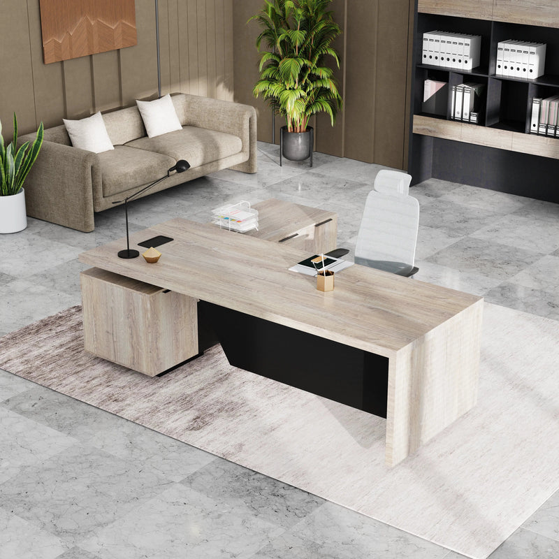 Maverick · Modern L-Shaped Executive Desk