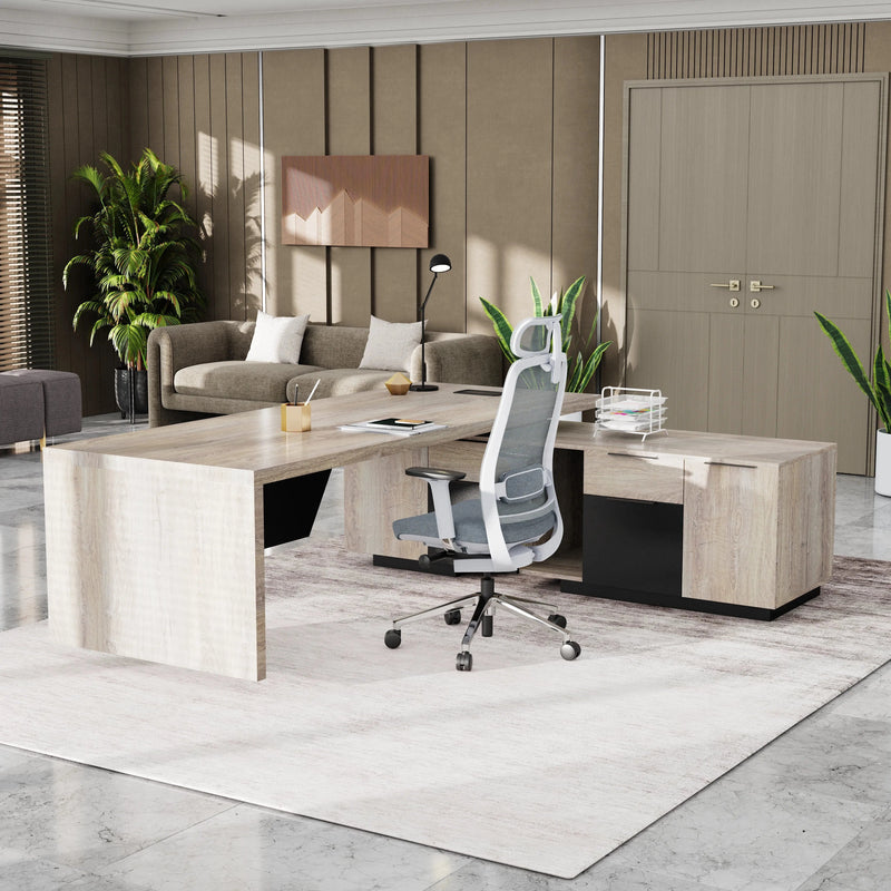 Maverick · Modern L-Shaped Executive Desk