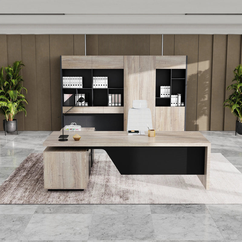 Maverick · Modern L-Shaped Executive Desk
