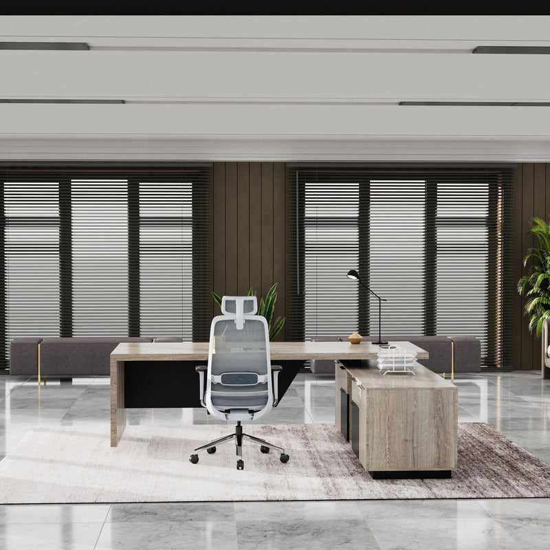 Maverick · Modern L-Shaped Executive Desk