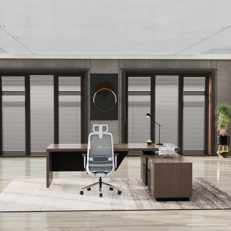 Maverick · Modern L-Shaped Executive Desk