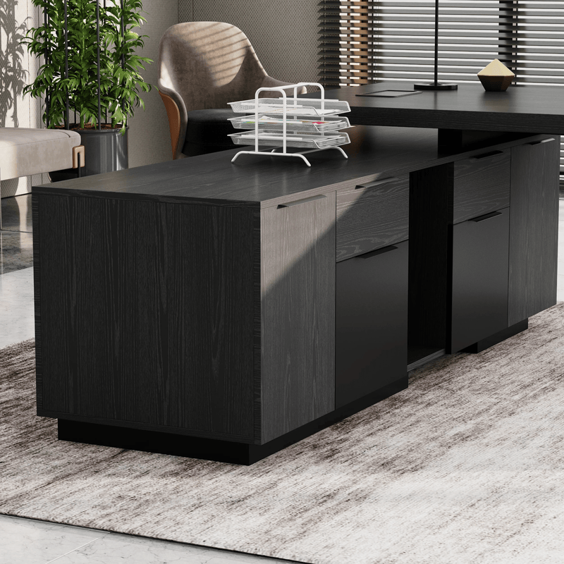 Maverick · Modern L-Shaped Executive Desk