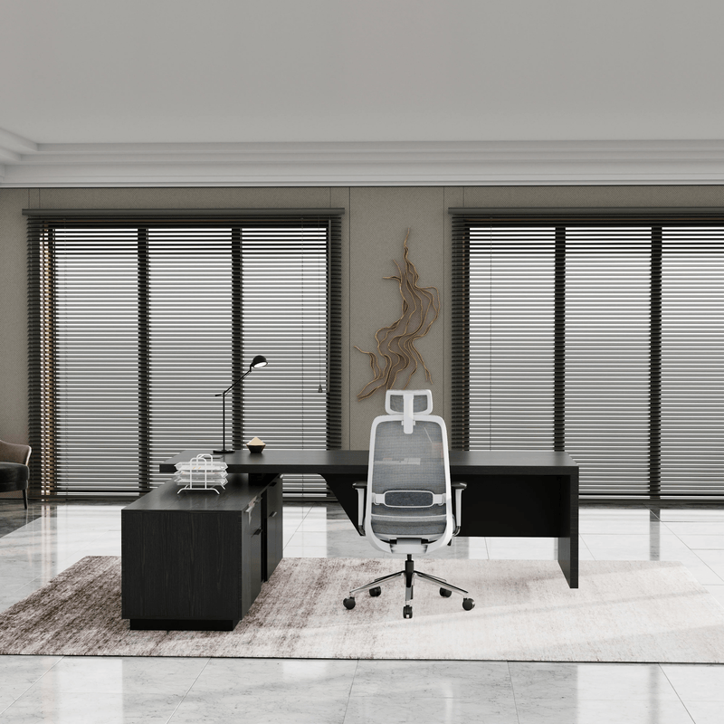 Maverick · Modern L-Shaped Executive Desk