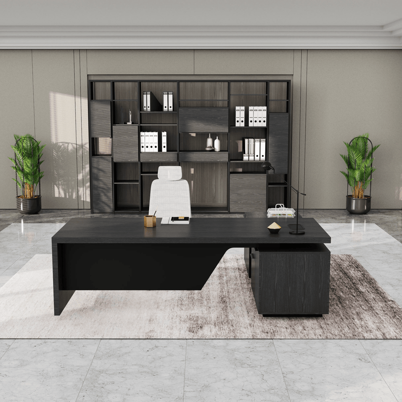 Maverick · Modern L-Shaped Executive Desk