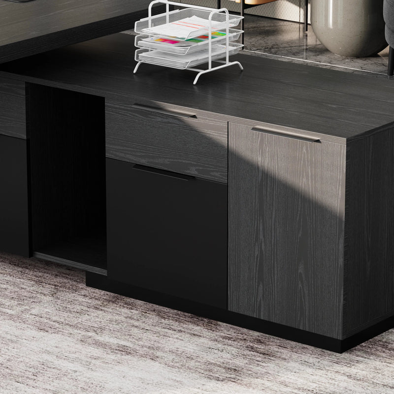 Maverick · Modern L-Shaped Executive Desk