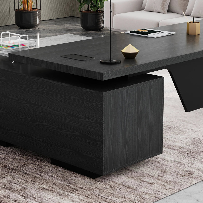 Maverick · Modern L-Shaped Executive Desk