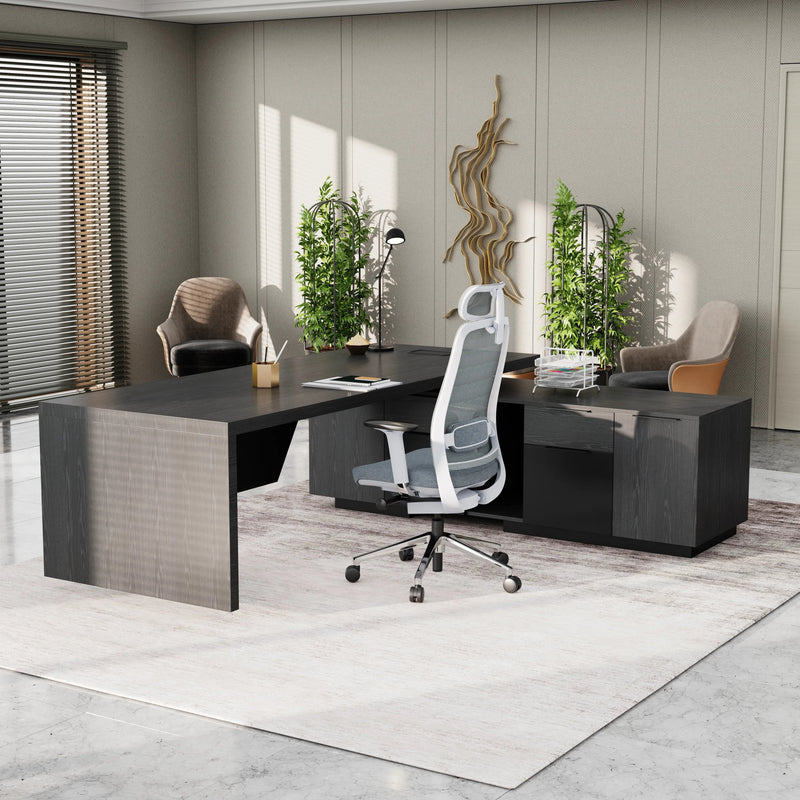 Maverick · Modern L-Shaped Executive Desk