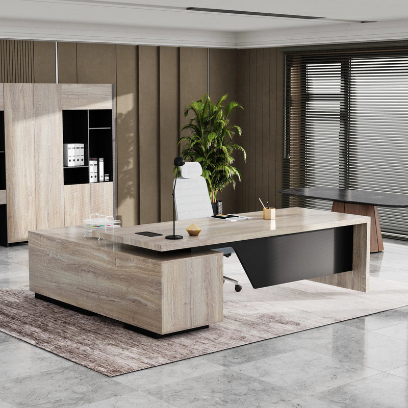 Maverick · Modern L-Shaped Executive Desk