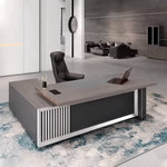 Meredith · Modern L-Shaped Executive Desk