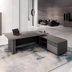Meredith · Modern L-Shaped Executive Desk