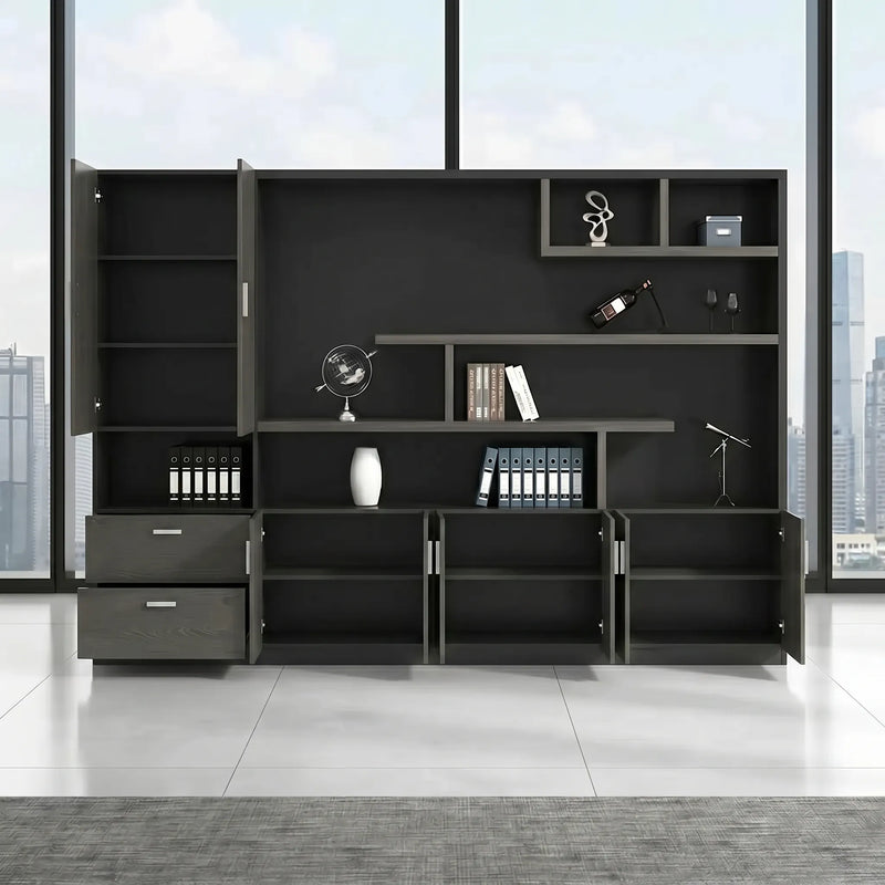 Acumen / Carlaw · Office Shelves with Storage