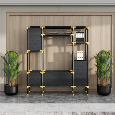 Nathaniel · 71″W Open Display Office Shelves & Storage