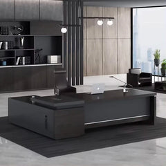 Ned · Modern L-Shaped Executive Desk