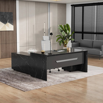 Neptune · Executive Desk w/ Mobile Storage