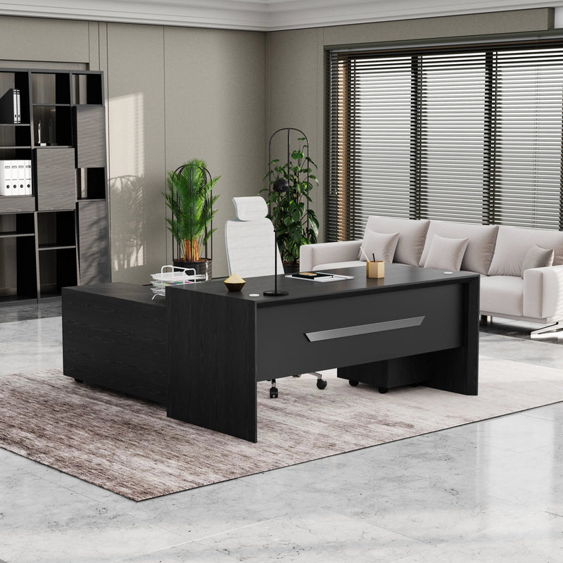 Neptune · Executive Desk w/ Mobile Storage