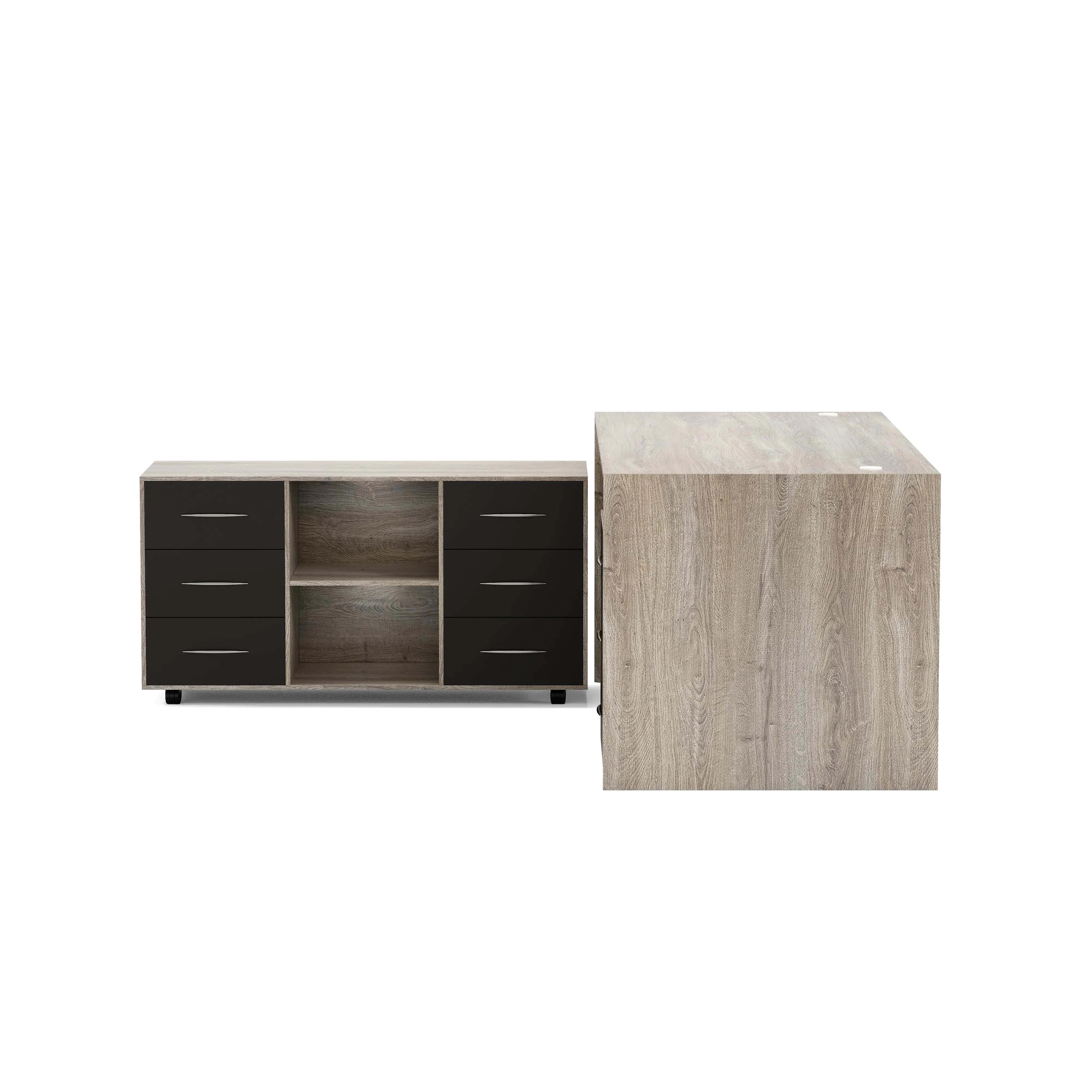 Neptune · Executive Desk w/ Mobile Storage