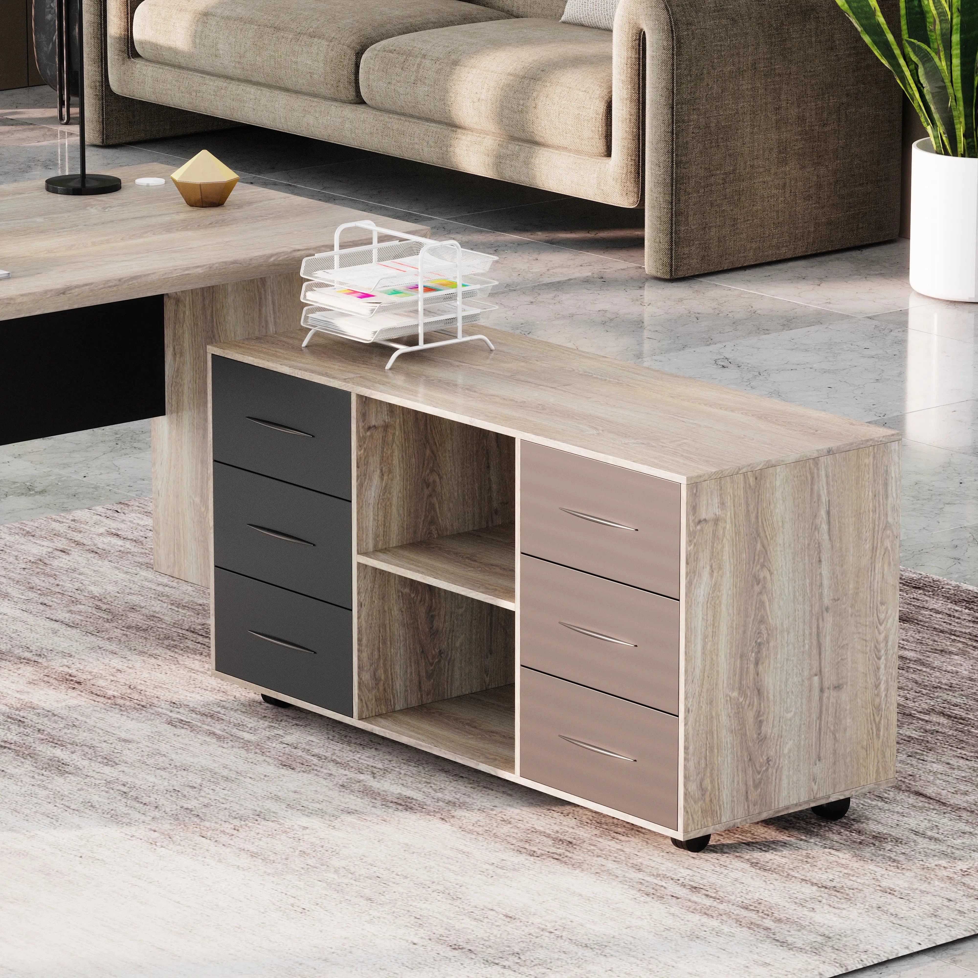 Neptune · Executive Desk w/ Mobile Storage