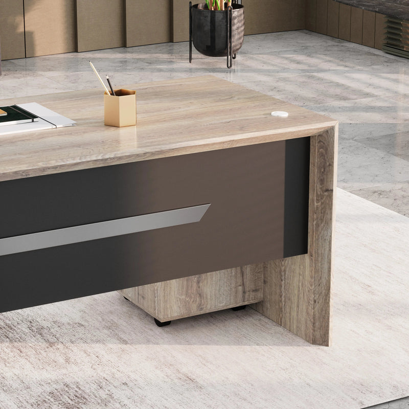 Neptune · Executive Desk w/ Mobile Storage