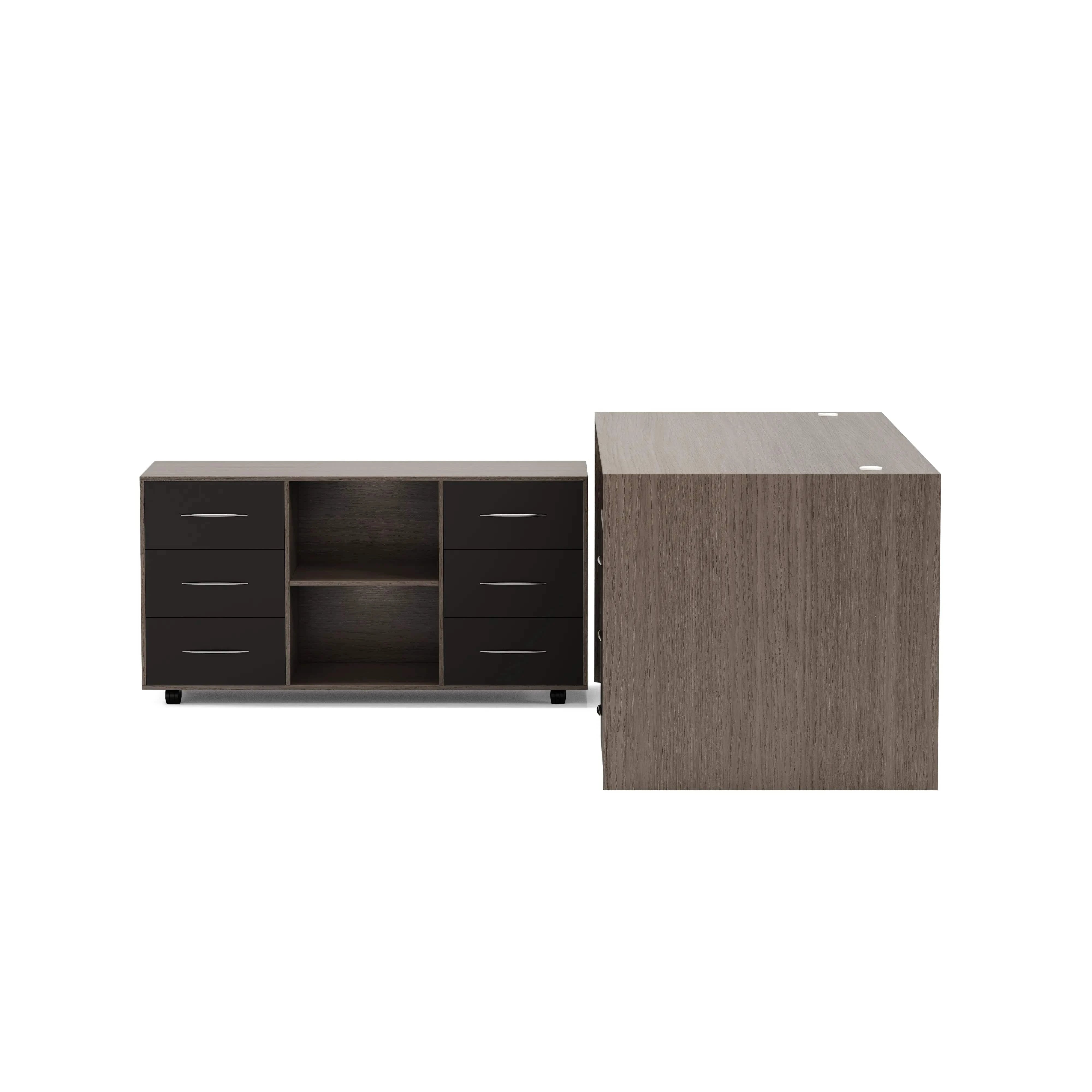 Neptune · Executive Desk w/ Mobile Storage