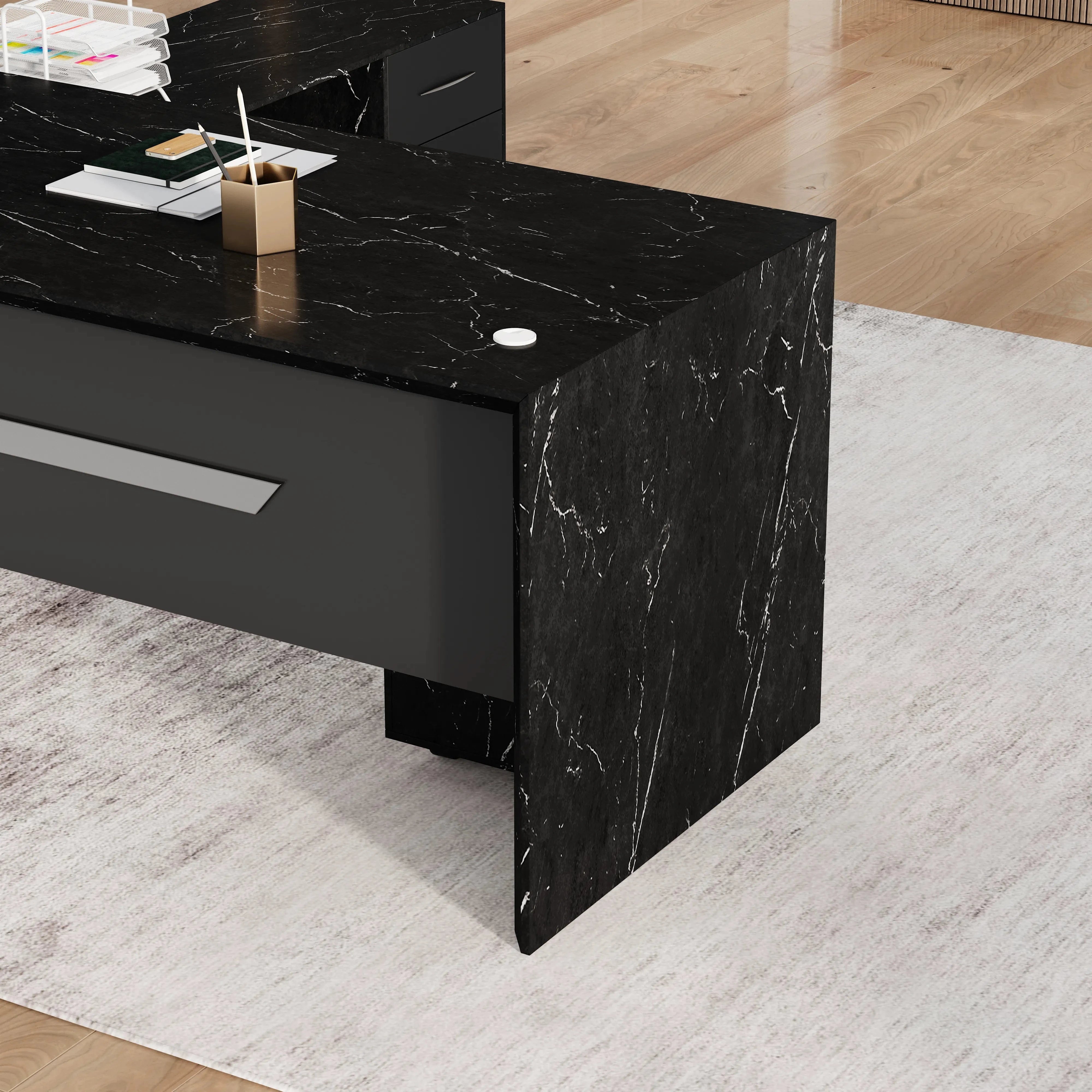 Neptune · Executive Desk w/ Mobile Storage