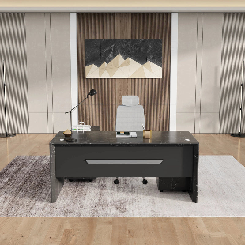 Neptune · Executive Desk w/ Mobile Storage