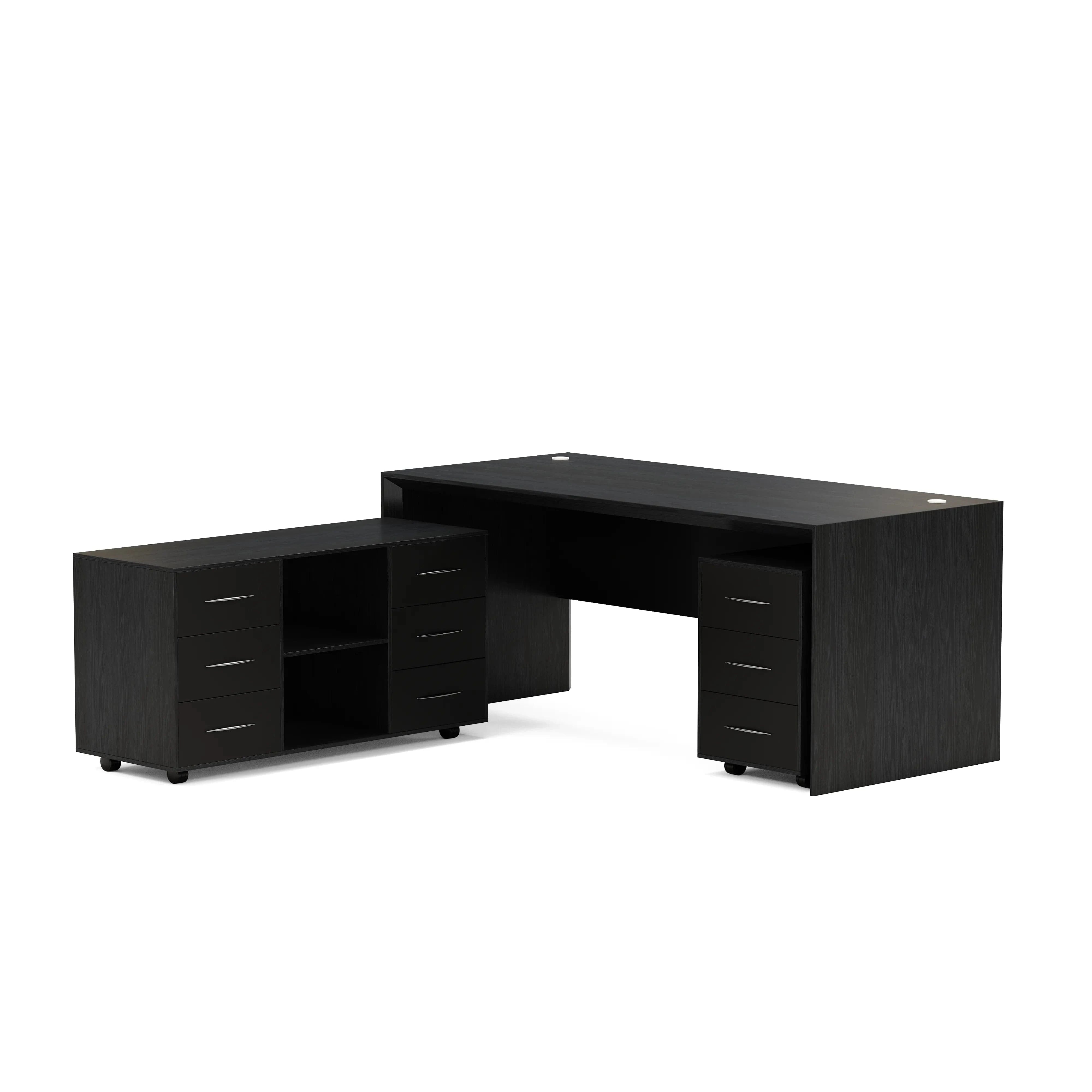 Neptune · Executive Desk w/ Mobile Storage