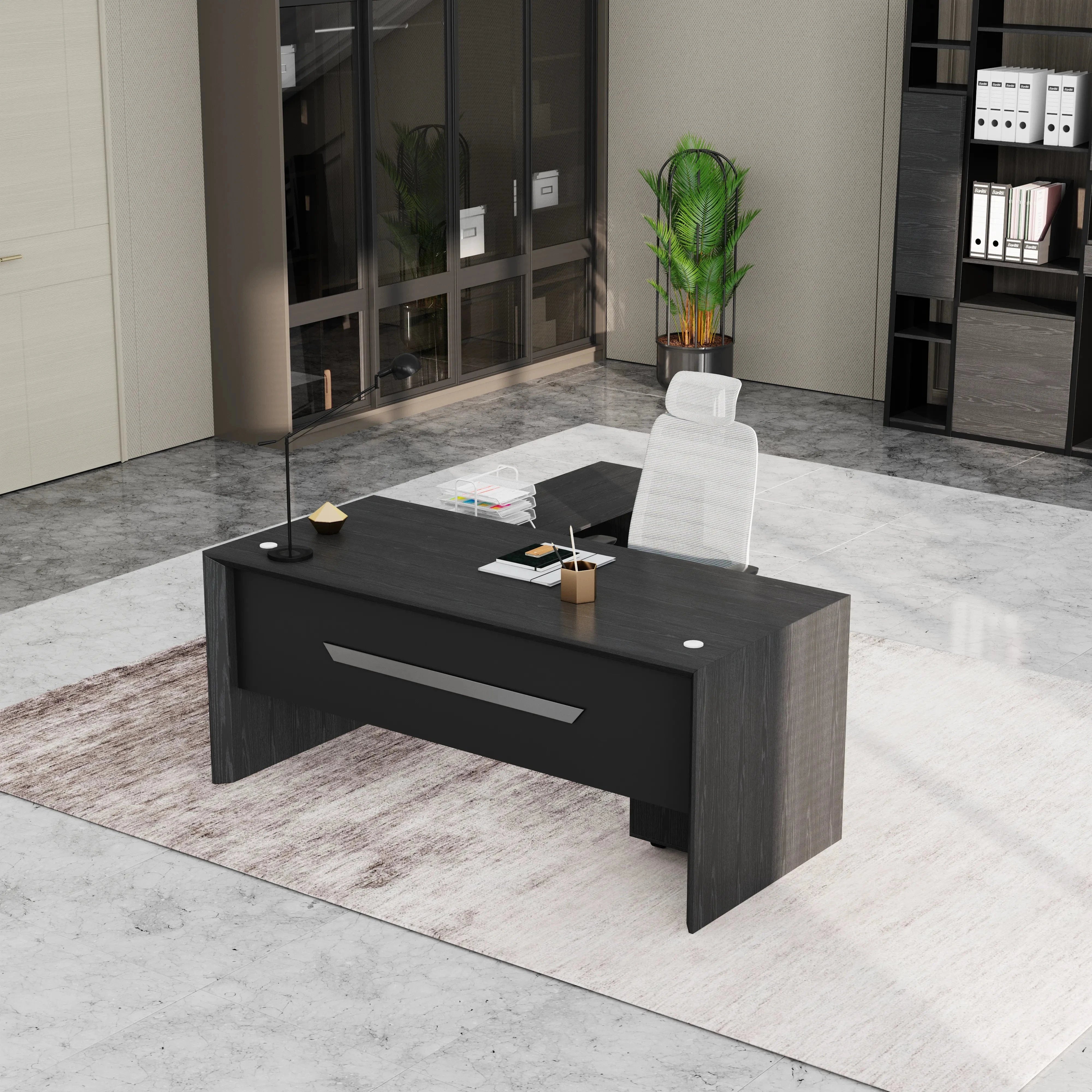 Neptune · Executive Desk w/ Mobile Storage