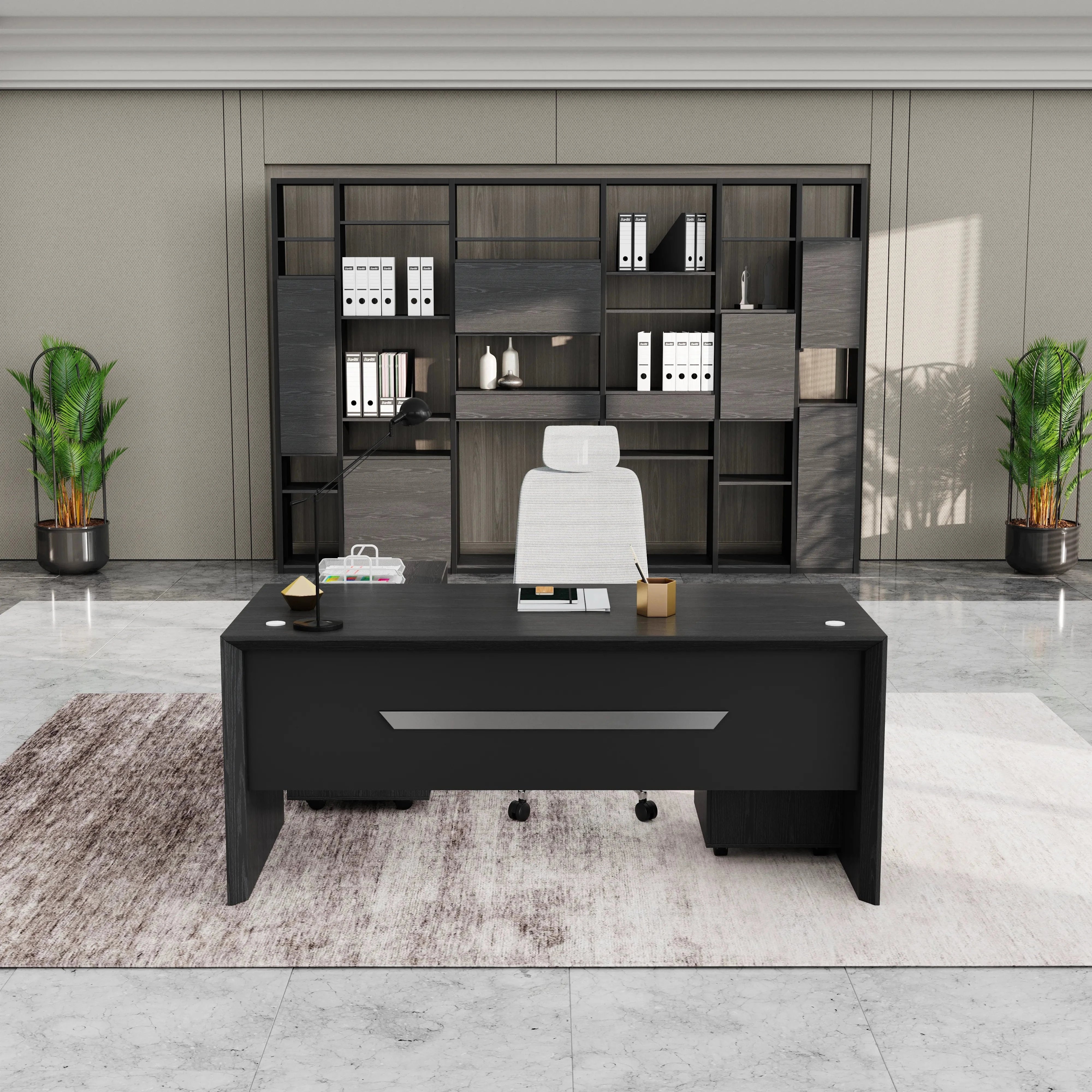 Neptune · Executive Desk w/ Mobile Storage
