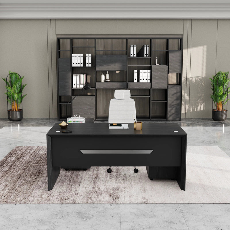 Neptune · Executive Desk w/ Mobile Storage