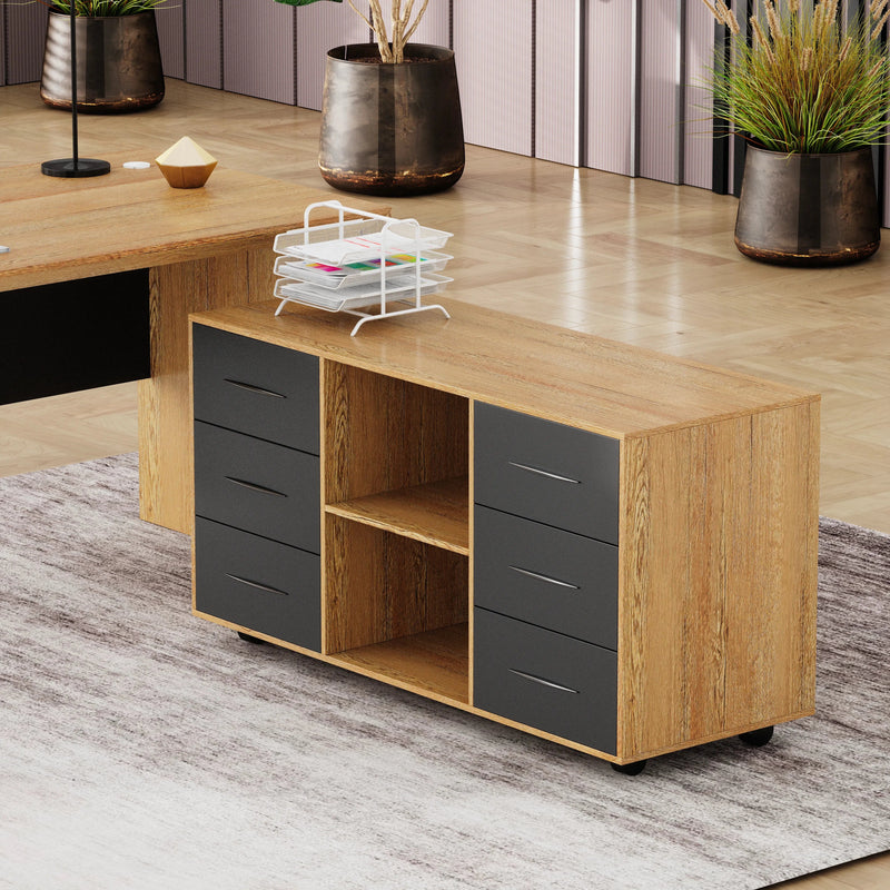 Neptune · Executive Desk w/ Mobile Storage