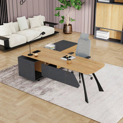Nikolai · Modern L-Shaped Executive Desk