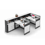 Noelle · L-Shaped Cubicle Office Workstation