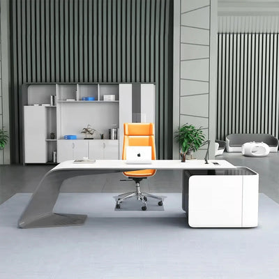 Nyro · Modern L-Shaped Executive Desk