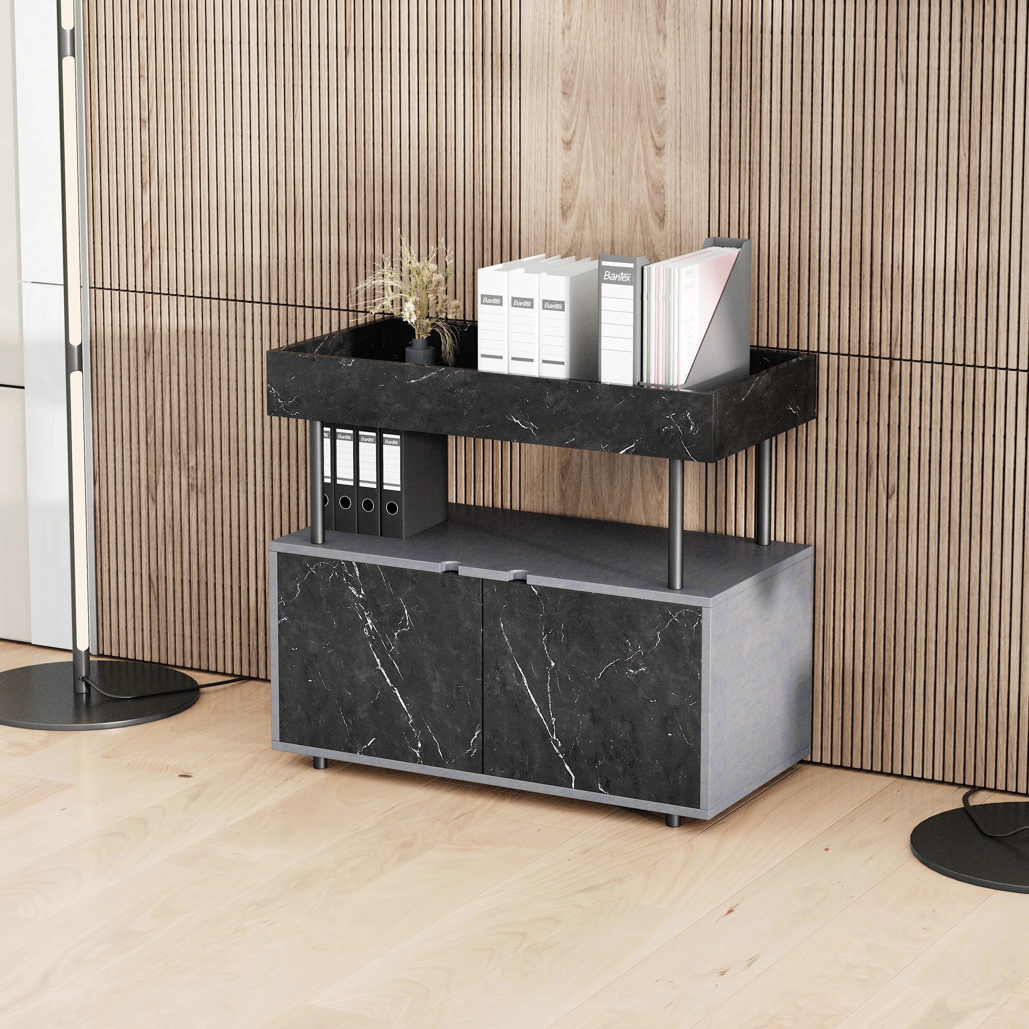 Estantería tipo credenza de 32 a 63