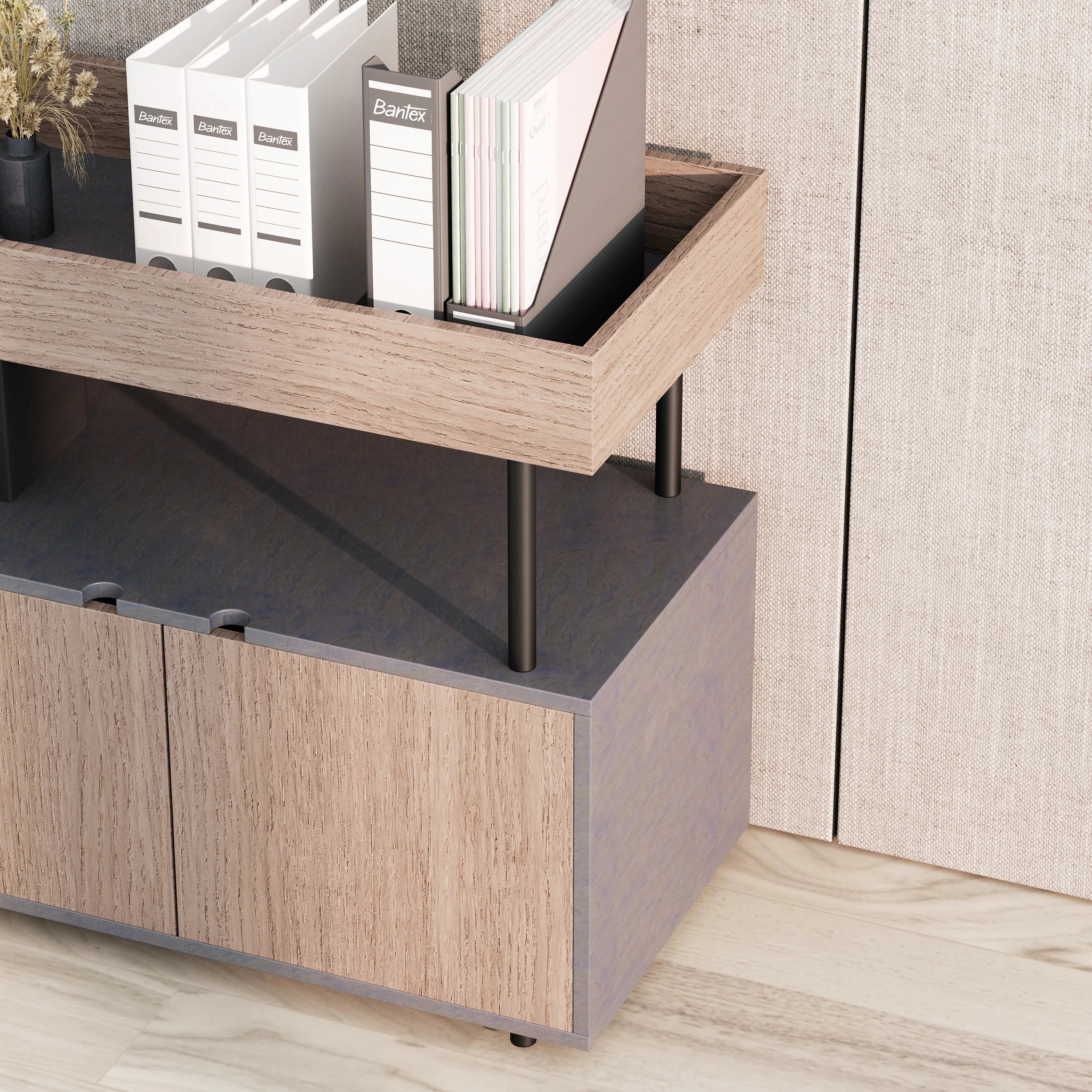 Estantería tipo credenza de 32 a 63