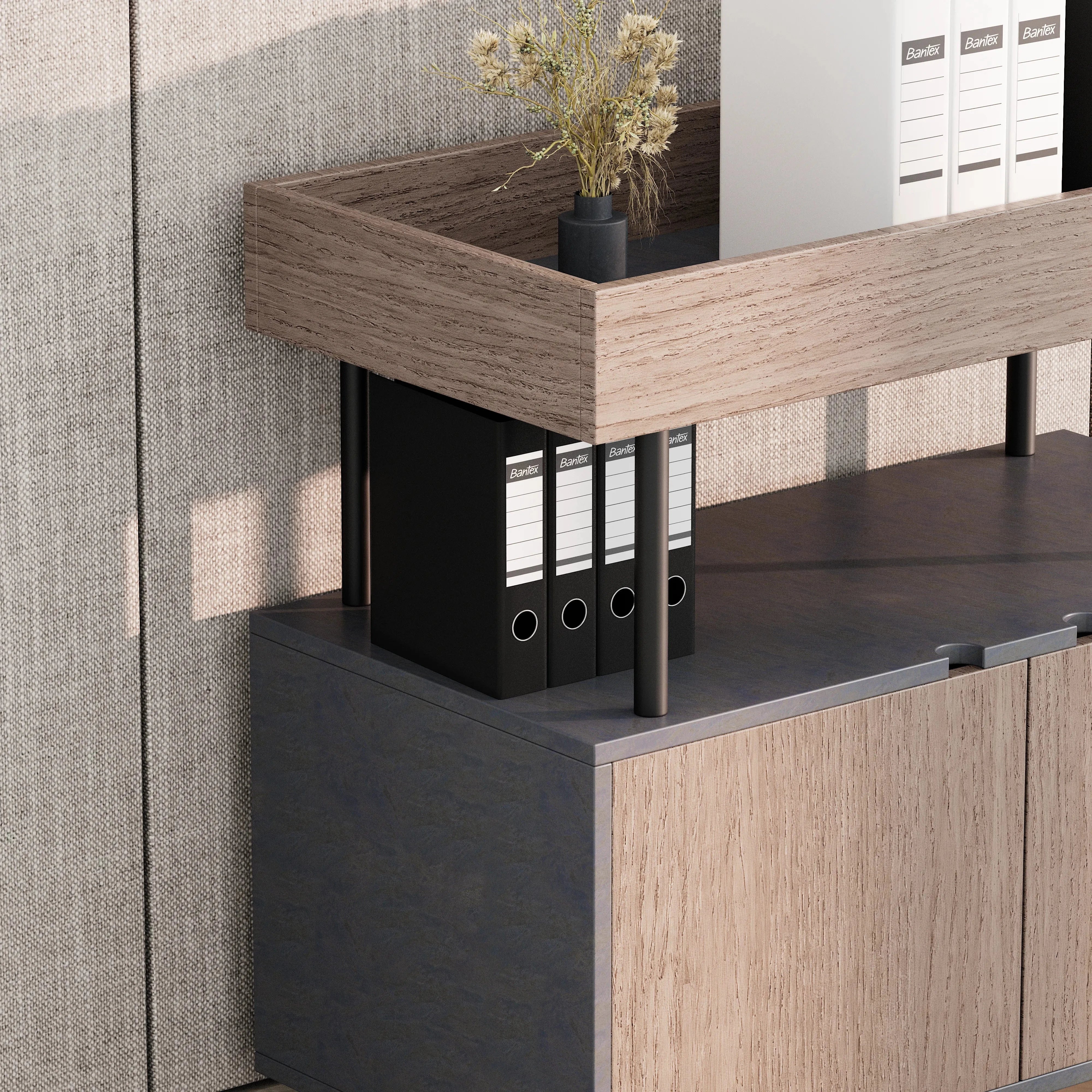 Estantería tipo credenza de 32 a 63