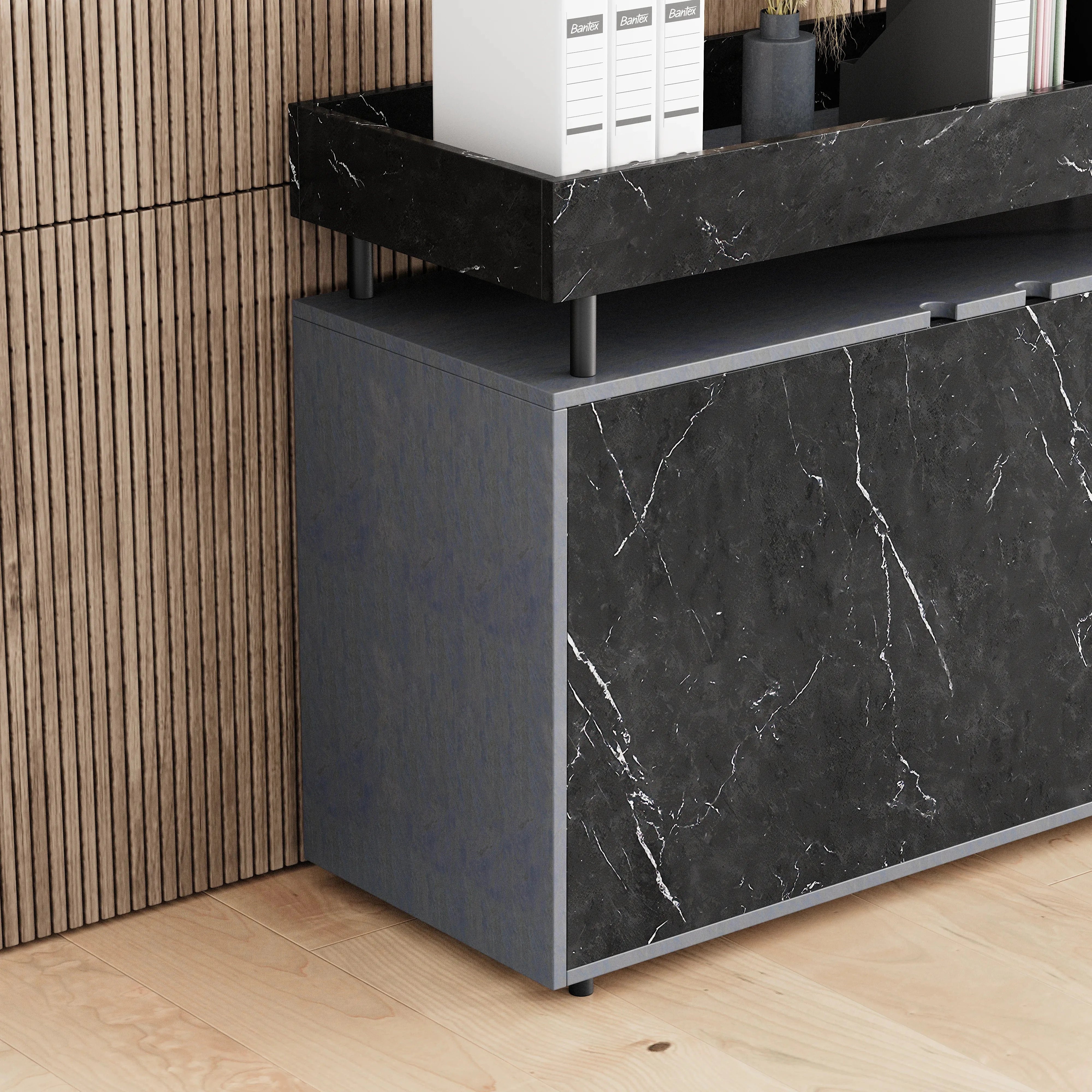 Estantería tipo credenza de 32 a 63