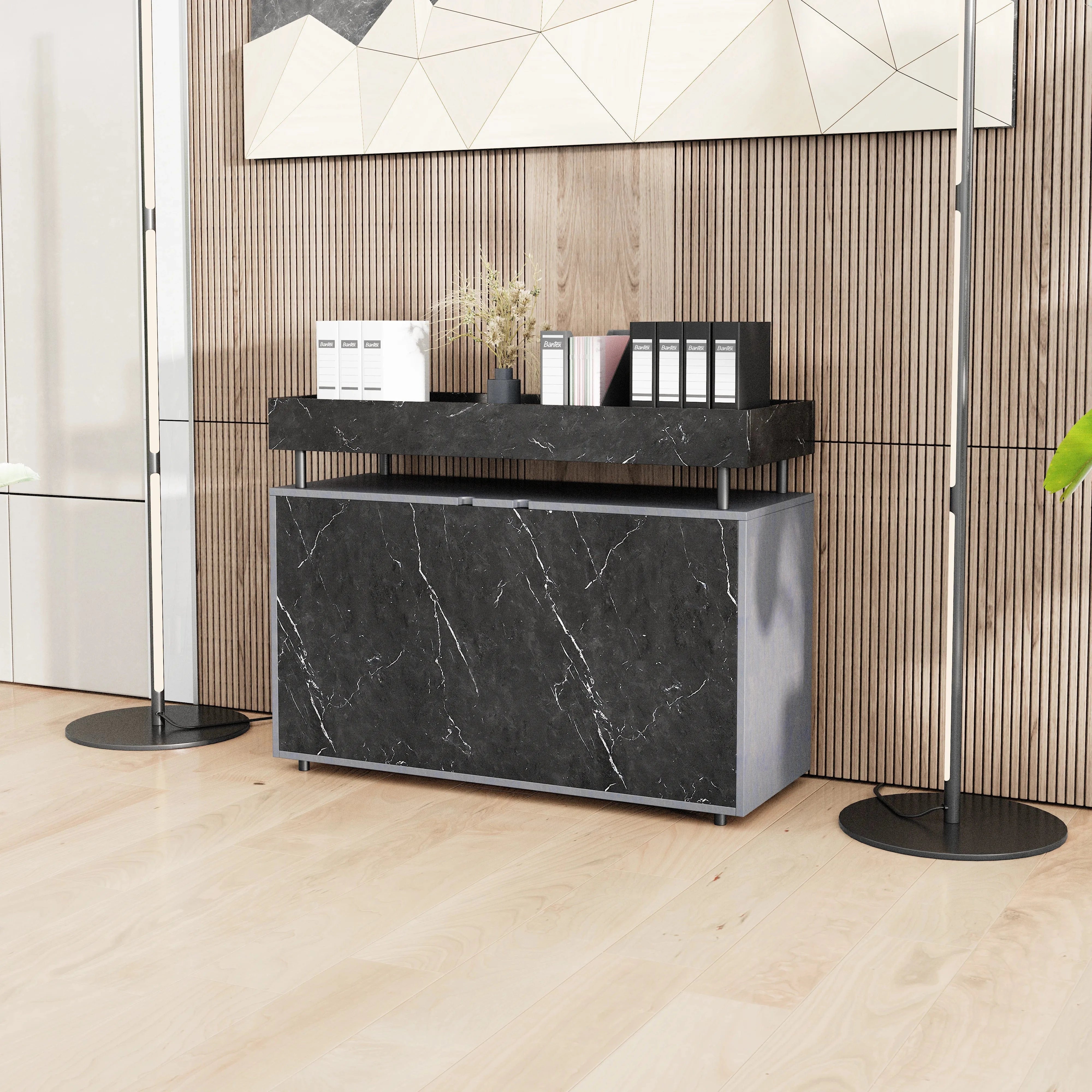 Estantería tipo credenza de 32 a 63